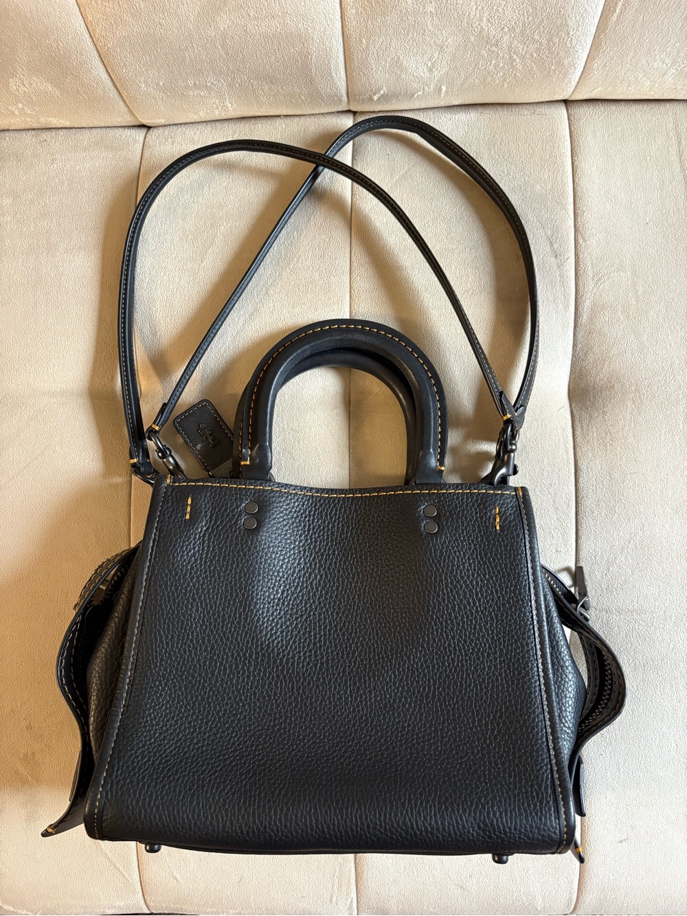 Coach 1941 Rogue 25 Satchel with Handles and Shoulder Strap- purse- handbag